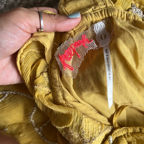 Free People Vintage Take a Chance Mini Dress - Picture 8 of 8